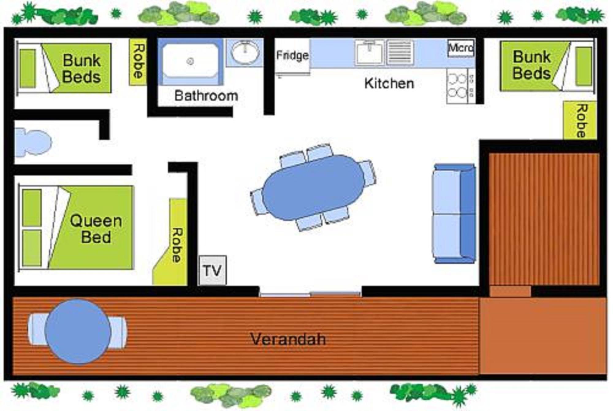 מלון Adelaide Brownhill Creek Tourist Park חדר תמונה