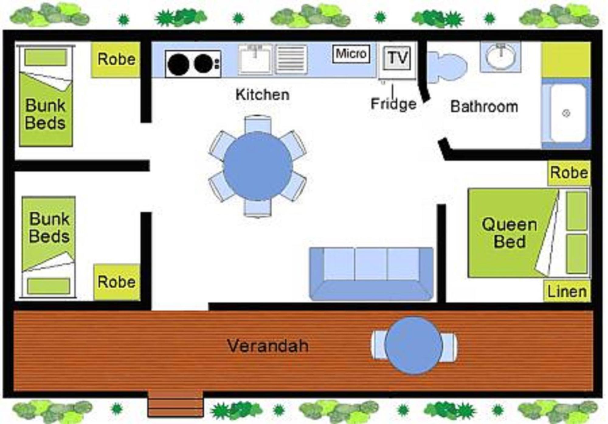 מלון Adelaide Brownhill Creek Tourist Park חדר תמונה