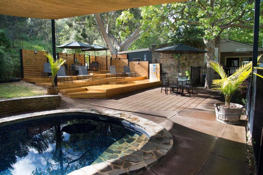 מלון Adelaide Brownhill Creek Tourist Park מראה חיצוני תמונה